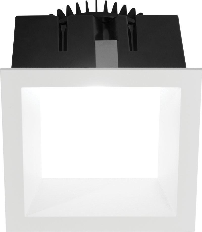 Regressed Lens with White Trim